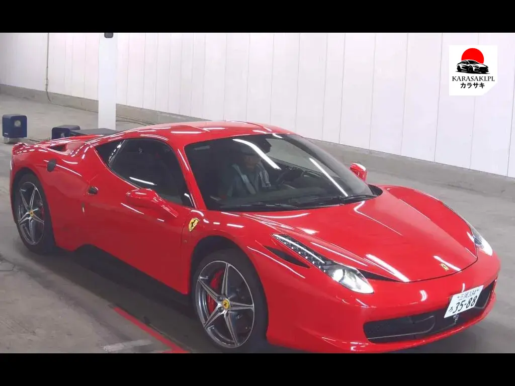 Ferrari 458 Italia 2010 z aukcji japońskiej