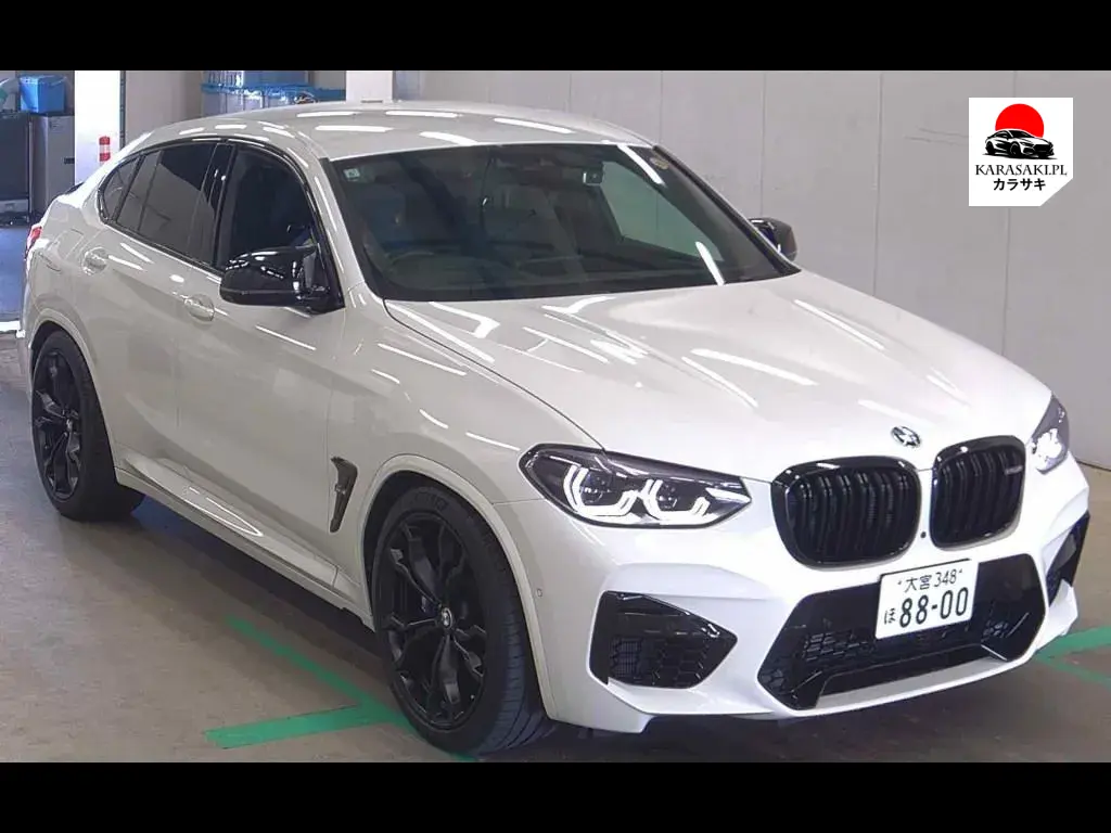 BMW X4 M 2021 z aukcji japońskiej