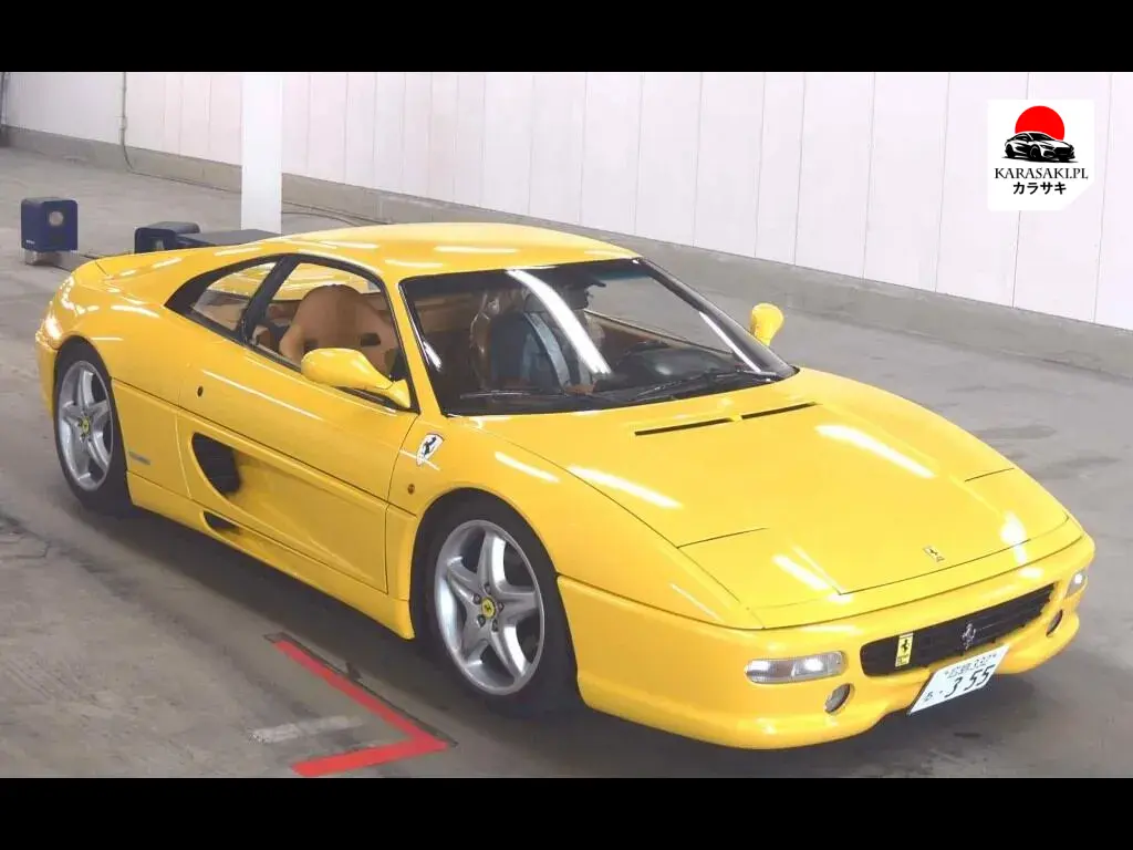 Ferrari F355 1995 z aukcji japońskiej