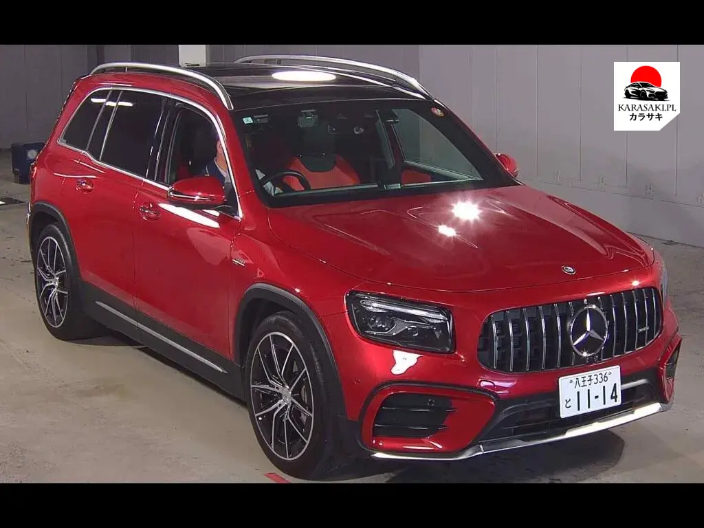 Mercedes AMG GLB 2024 z aukcji japońskiej