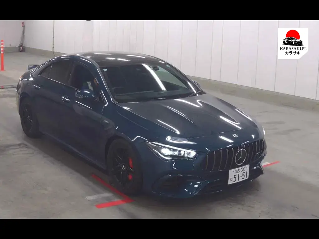 Mercedes AMG Cla-Class 2021 z aukcji japońskiej