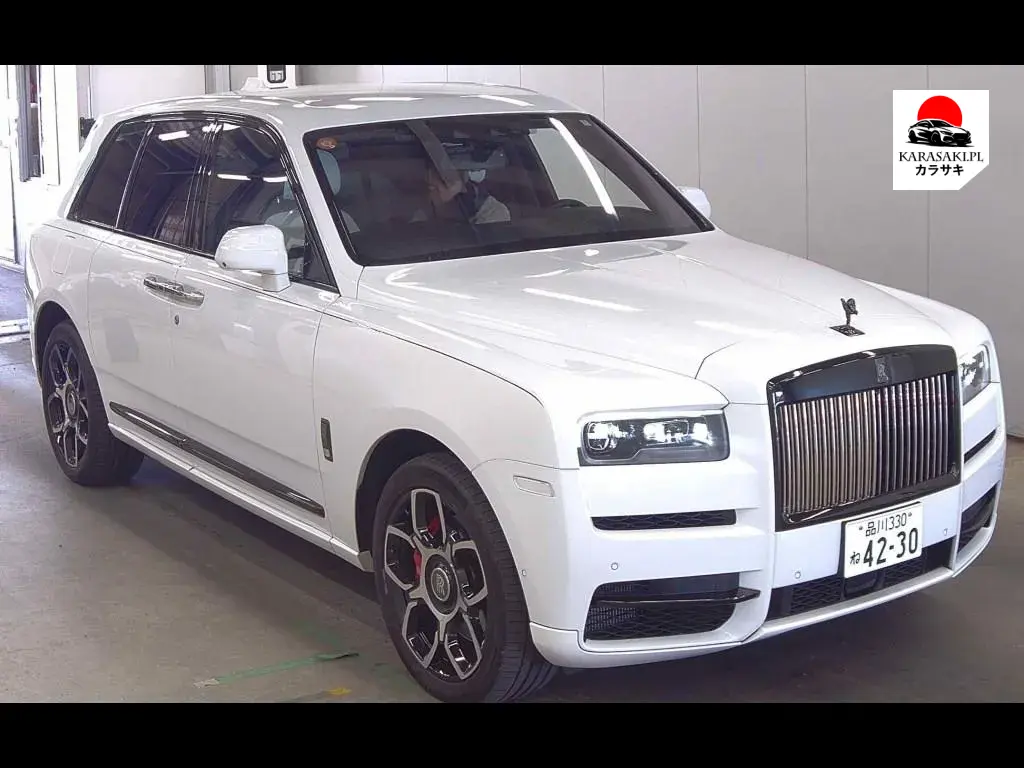 Rolls-Royce Cullinan 2022 z aukcji japońskiej
