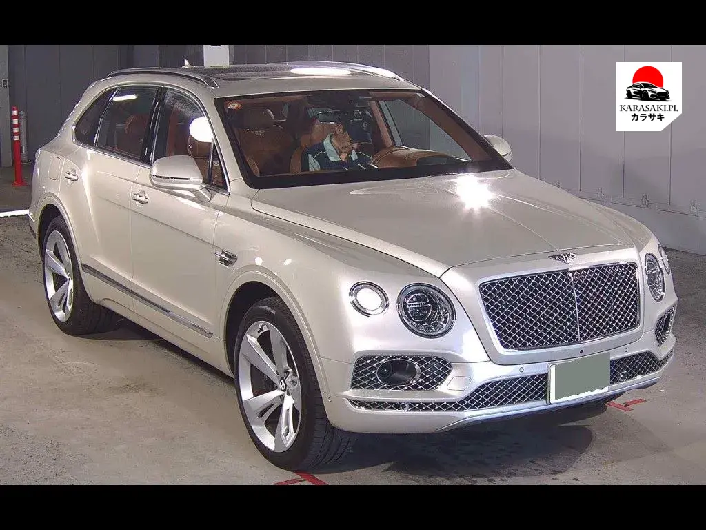 Bentley Bentayga 2017 z aukcji japońskiej