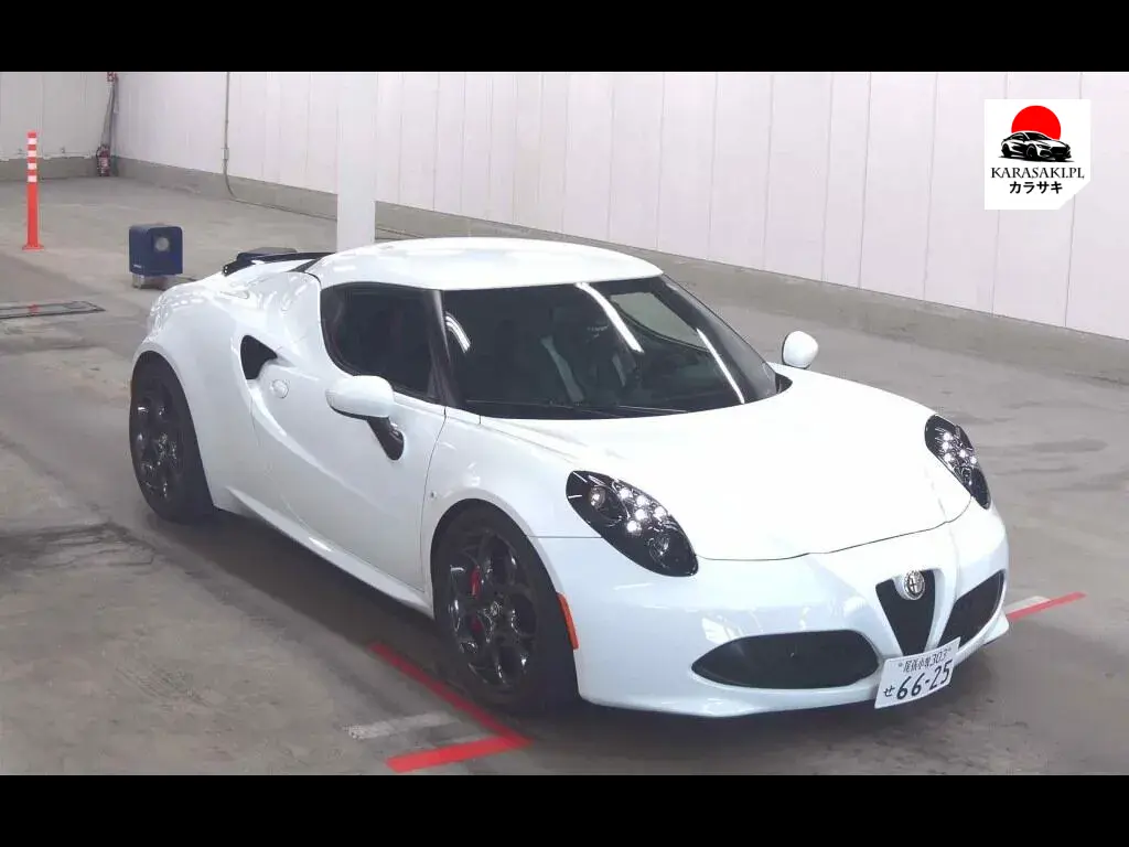 Alfa Romeo 4C 2015 from a Japanese auction