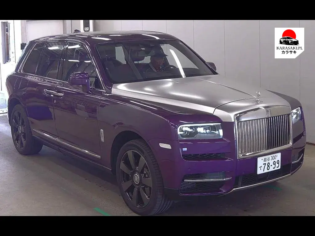 Rolls-Royce Cullinan 2019 z aukcji japońskiej