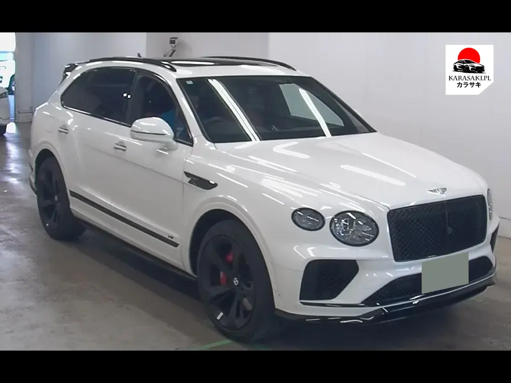 Bentley Bentayga 2022 z aukcji japońskiej