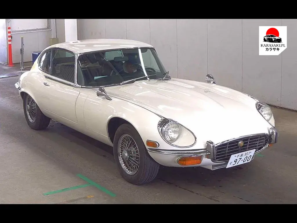 Jaguar E-Type 1972 z aukcji japońskiej