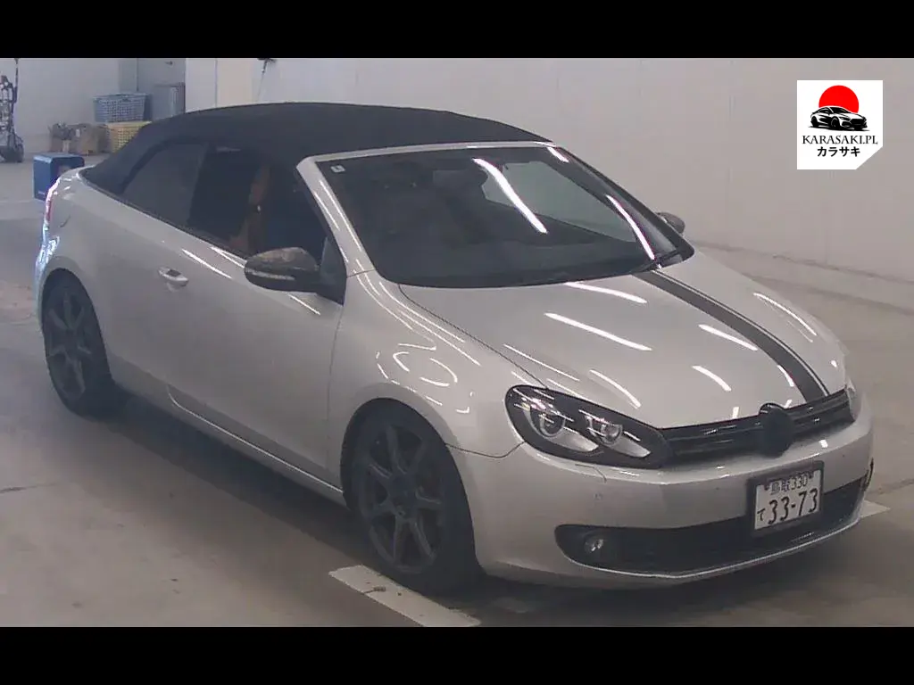 Volkswagen Golf Cabriolet 2012 z aukcji japońskiej