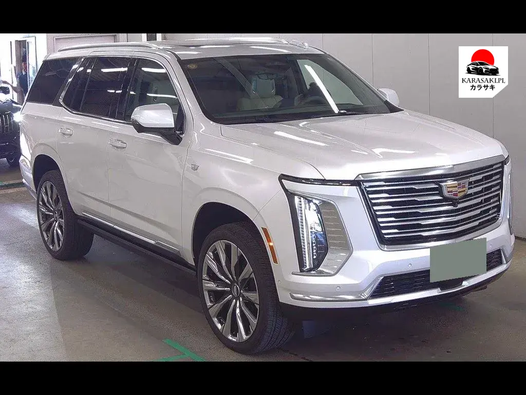 Cadillac Escalade 2025 z aukcji japońskiej