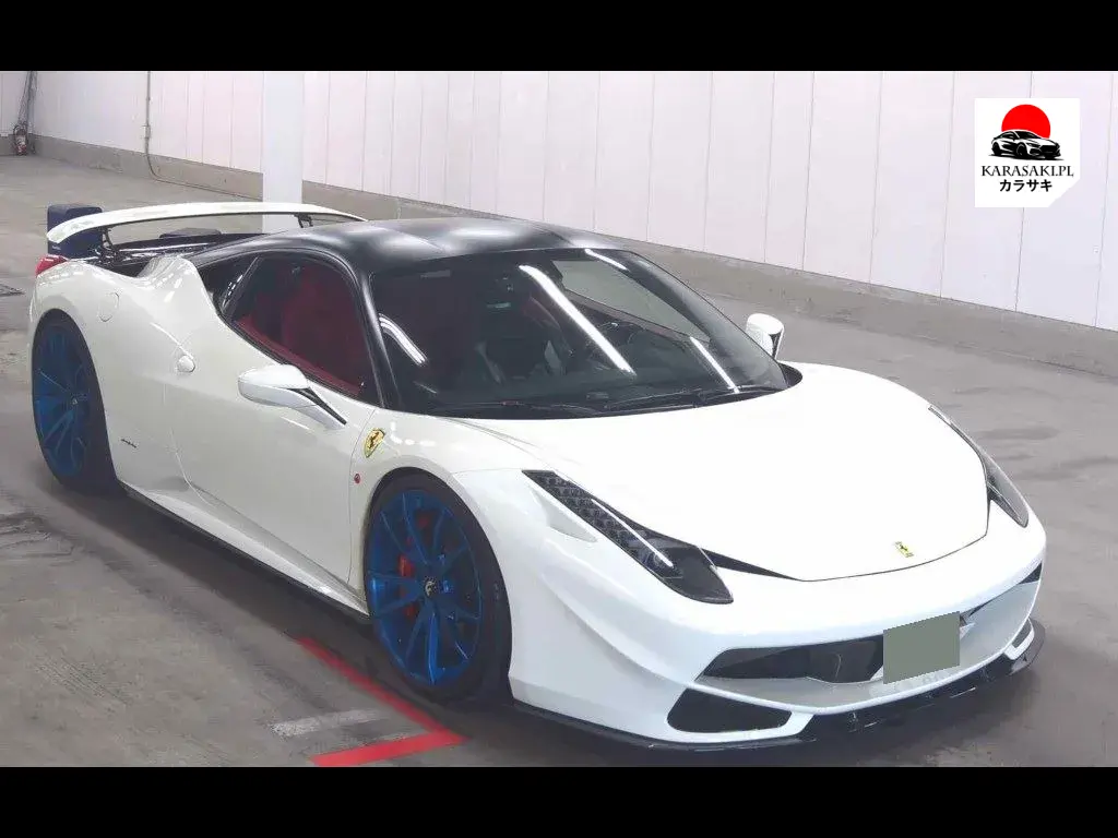 Ferrari 458 Italia 2010 z aukcji japońskiej