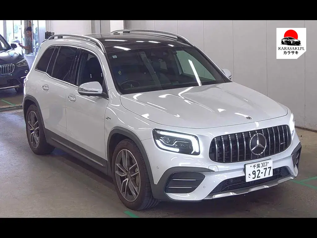 Mercedes AMG GLB 2021 z aukcji japońskiej