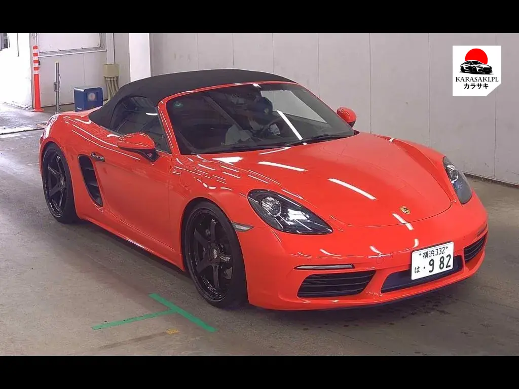 Porsche 718 Boxster 2018 з японського аукціону