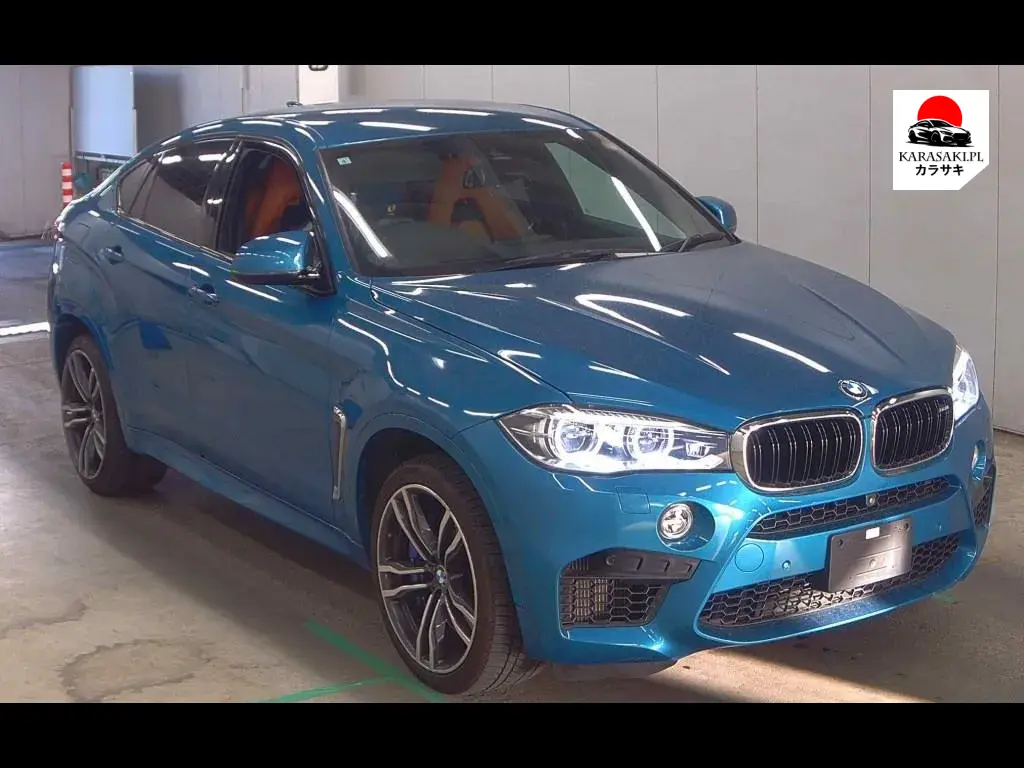 BMW X6 M 2017 z aukcji japońskiej
