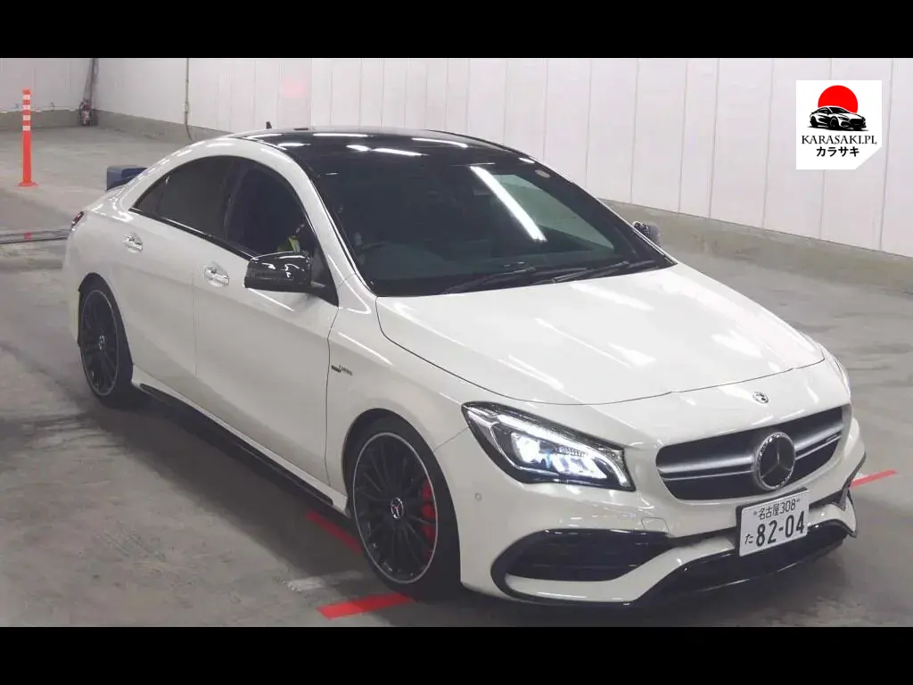 Mercedes AMG Cla-Class 2018 z aukcji japońskiej