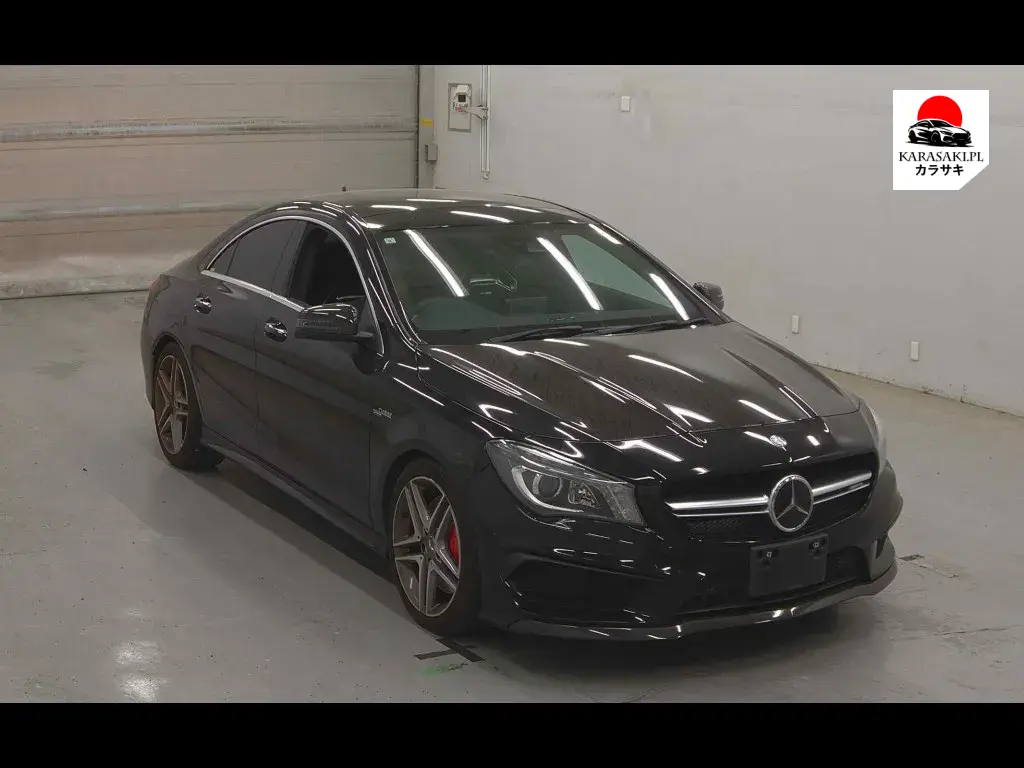 Mercedes AMG Cla-Class 2015 z aukcji japońskiej