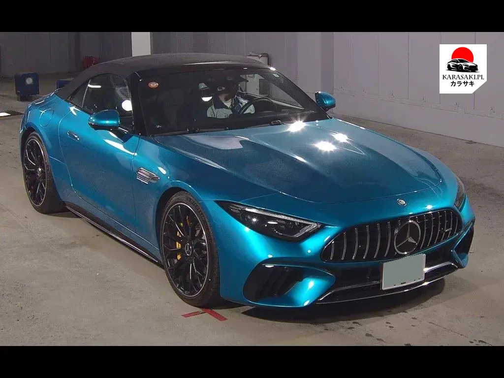 Mercedes AMG SL 2025 z aukcji japońskiej