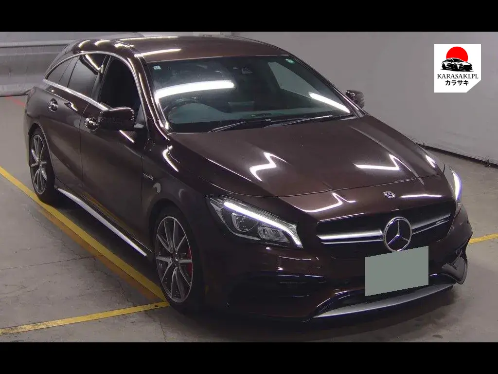 Mercedes AMG Cla-Class Shooting Brake 2017 z aukcji japońskiej