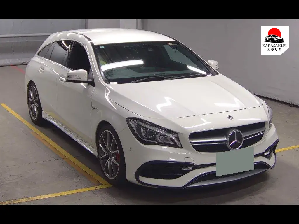 Mercedes AMG Cla-Class Shooting Brake 2017 z aukcji japońskiej