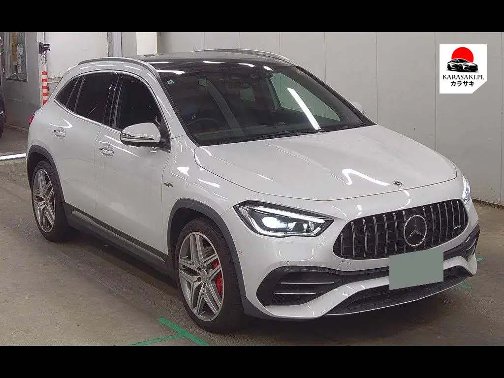 Mercedes AMG Gla-Class 2022 z aukcji japońskiej