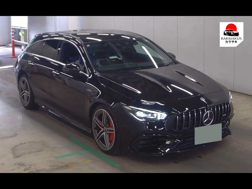 Mercedes AMG Cla-Class Shooting Brake 2021 z aukcji japońskiej