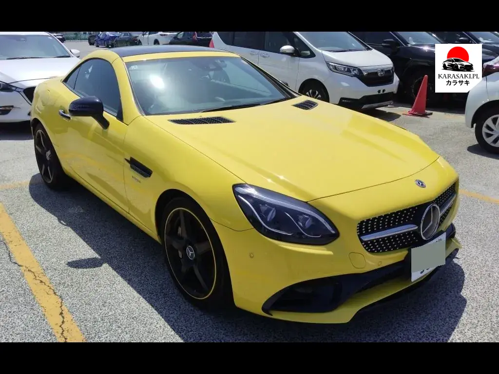 Mercedes AMG SLC 2021 z aukcji japońskiej