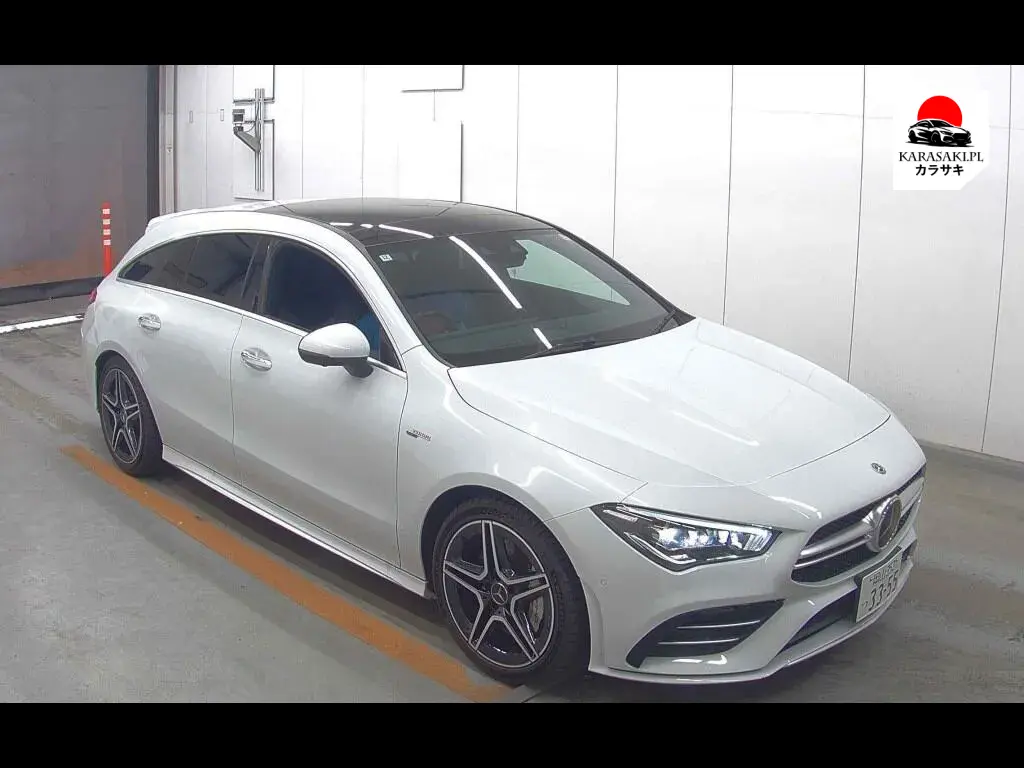 Mercedes AMG Cla-Class Shooting Brake 2020 z aukcji japońskiej