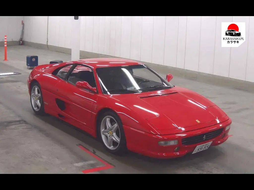 Ferrari F355 1997 z aukcji japońskiej