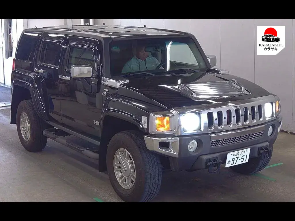 Hummer H3 2006 z aukcji japońskiej