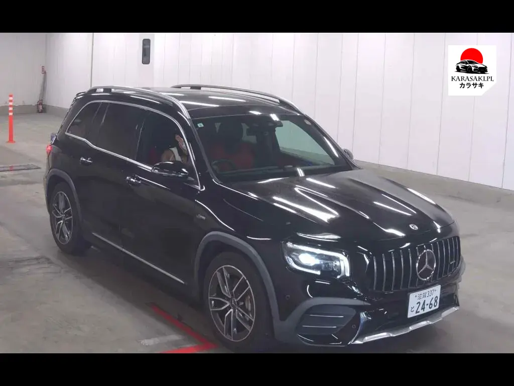 Mercedes AMG GLB 2021 z aukcji japońskiej