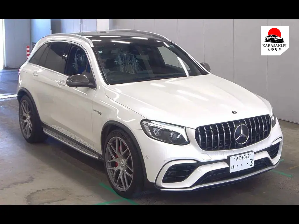 Mercedes AMG GLC 2019 z aukcji japońskiej