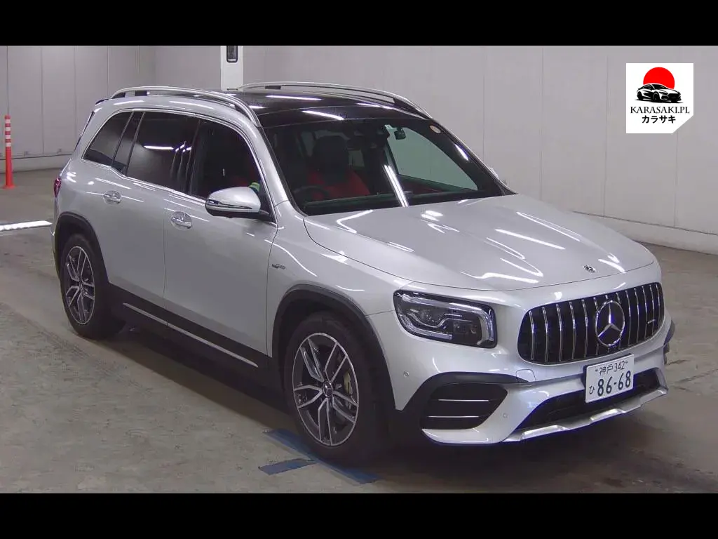 Mercedes AMG GLB 2023 z aukcji japońskiej