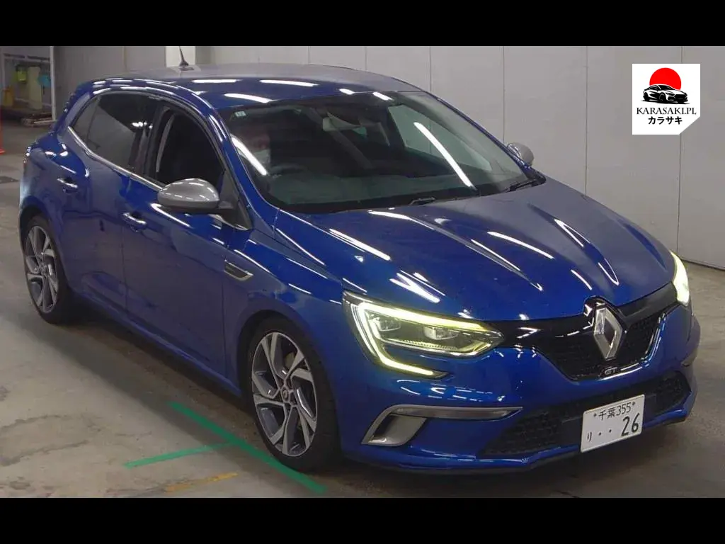 Renault Megane 2017 z aukcji japońskiej