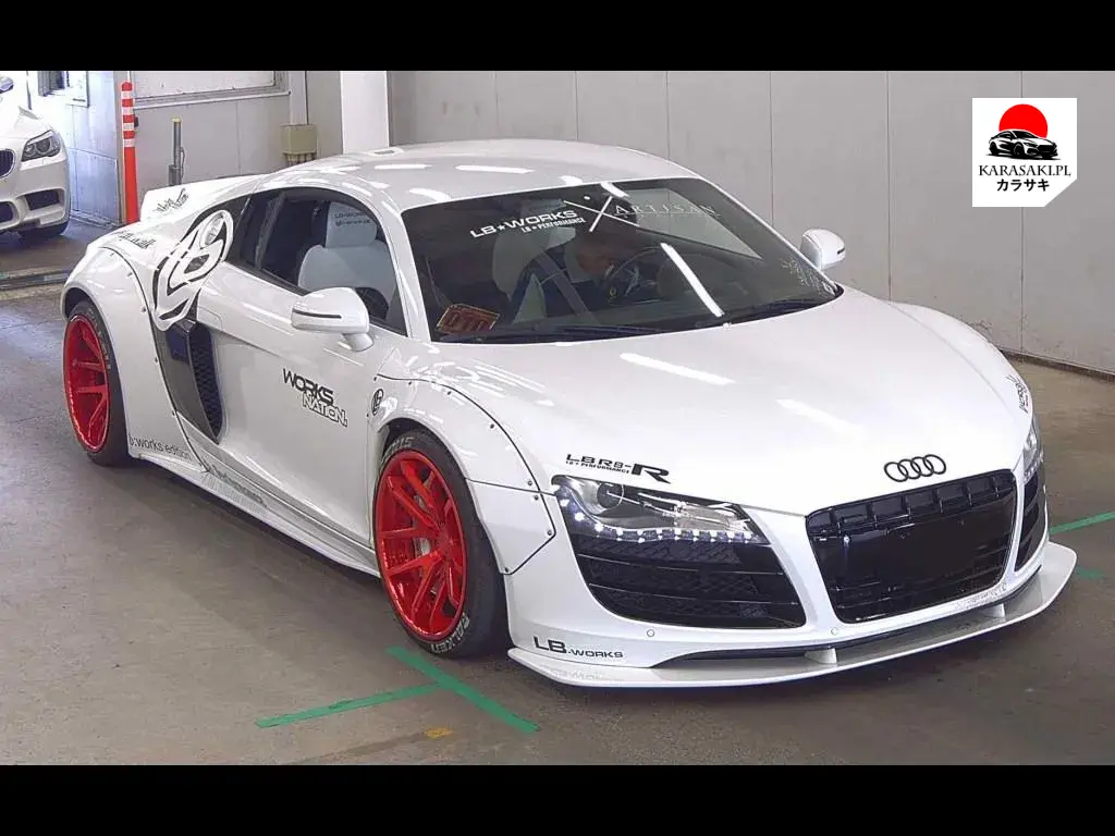 Audi R8 2009 z aukcji japońskiej