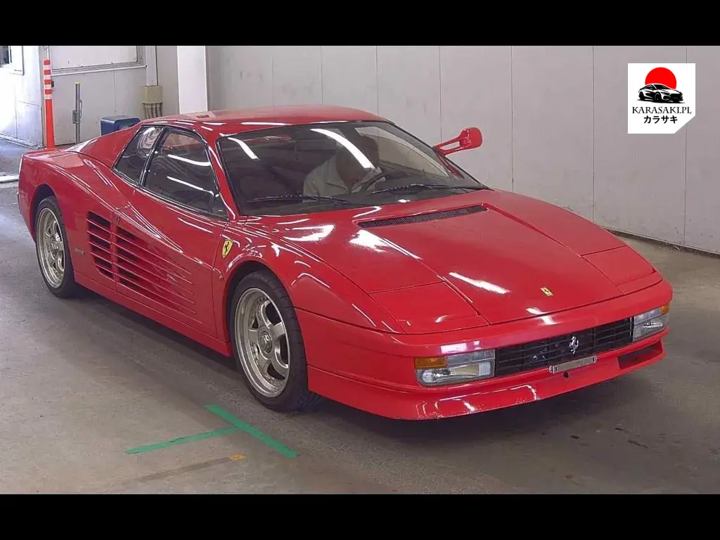 Ferrari Testarossa 1990 z aukcji japońskiej
