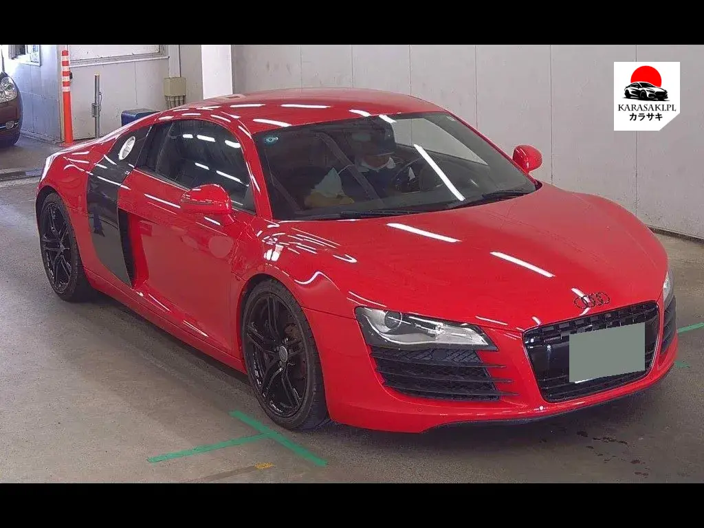Audi R8 2008 z aukcji japońskiej