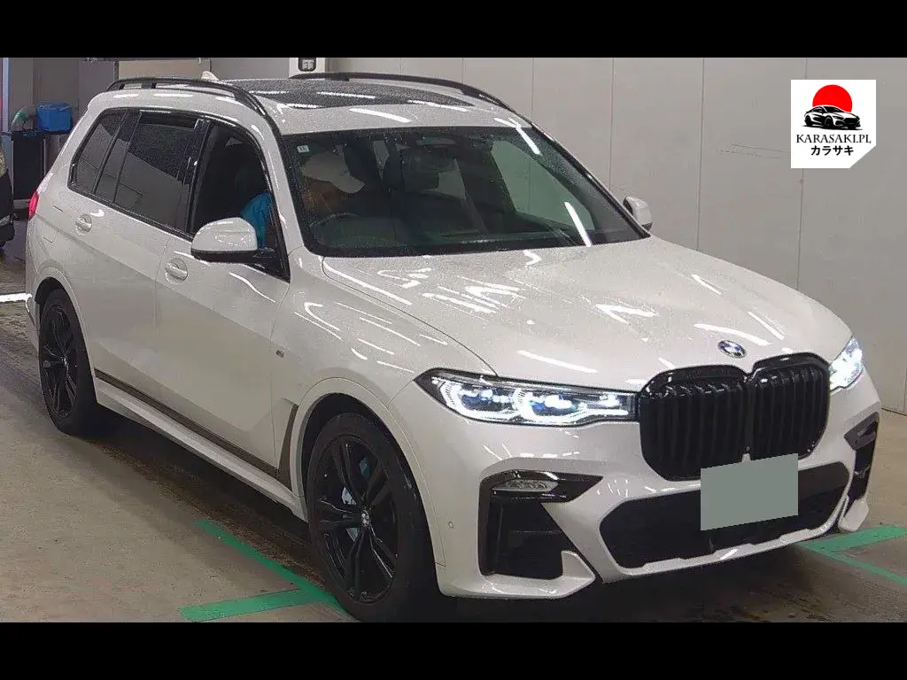 BMW X7 2020 z aukcji japońskiej