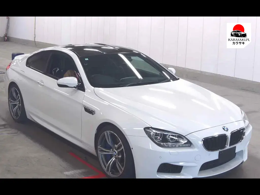 BMW M6 2013 z aukcji japońskiej
