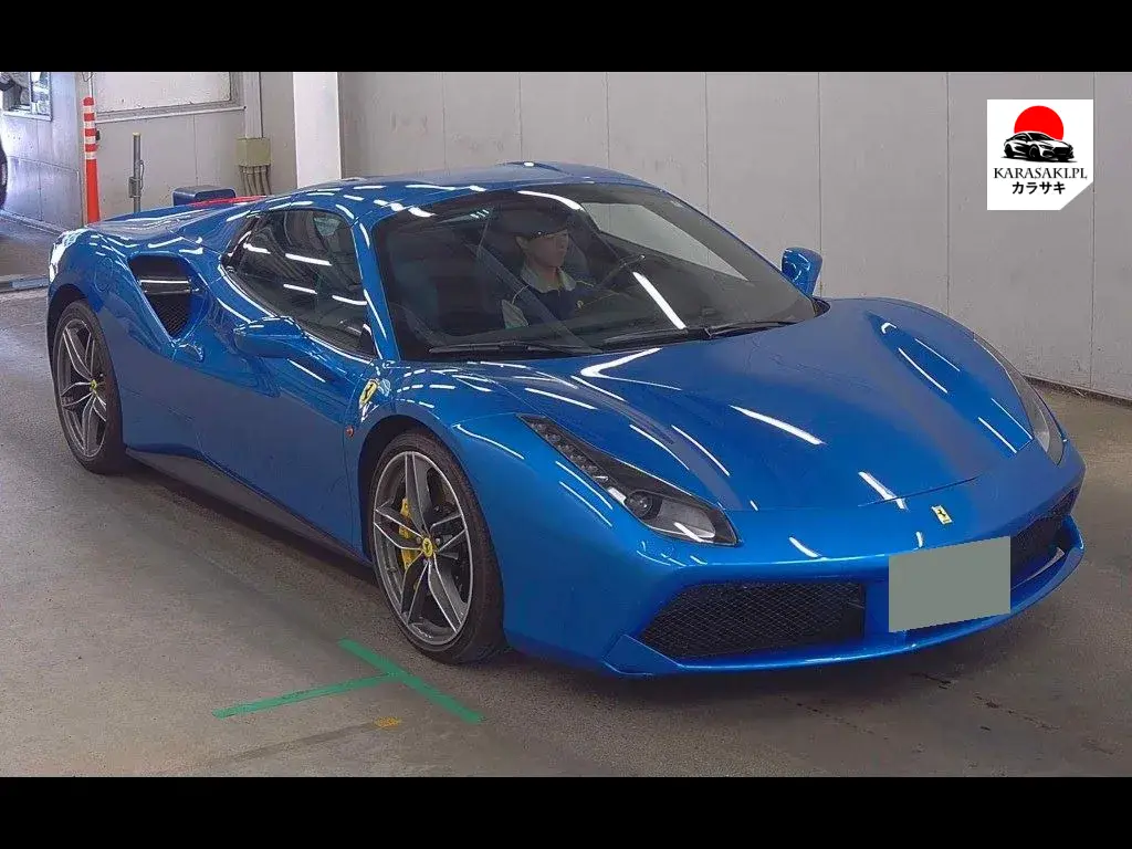 Ferrari 488 Spider 2018 z aukcji japońskiej