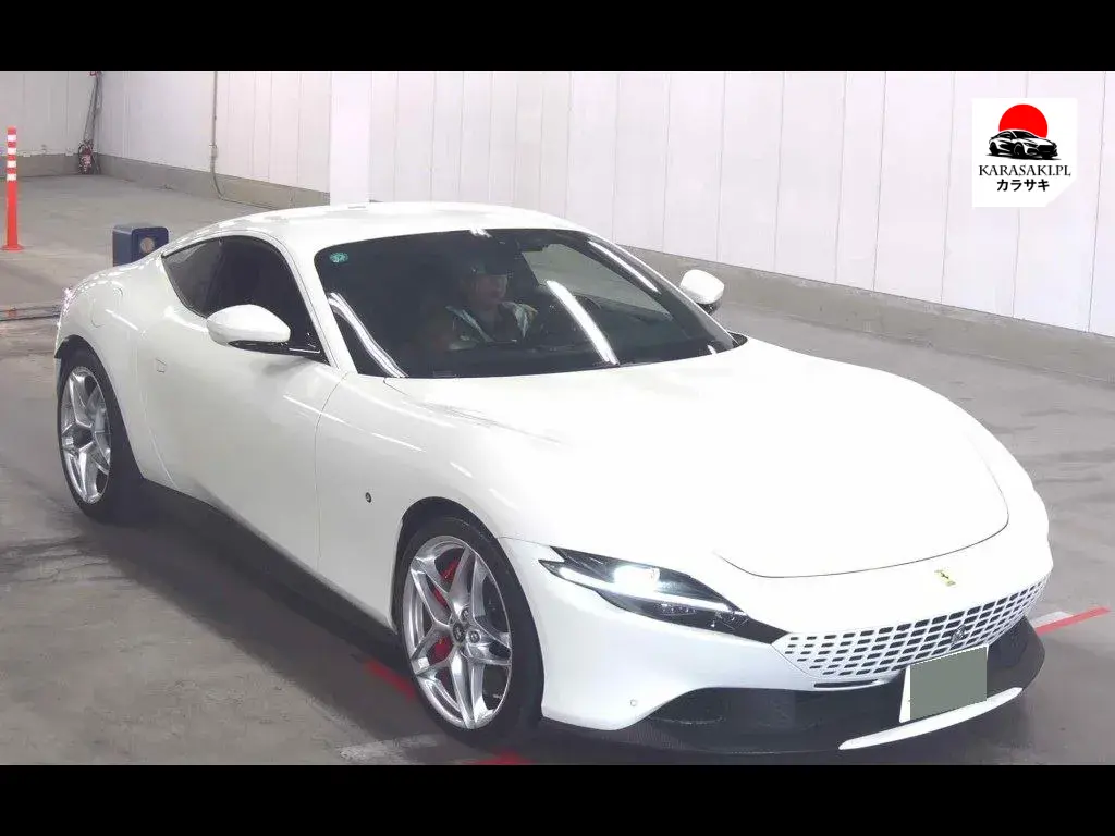 Ferrari Roma 2021 z aukcji japońskiej