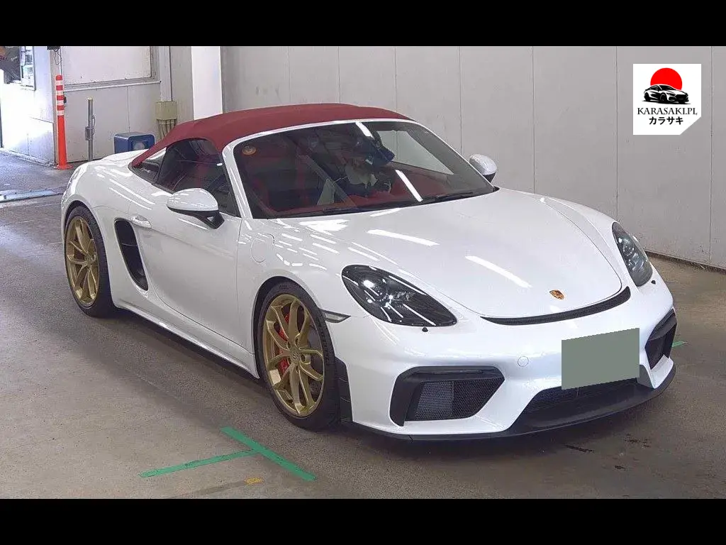 Porsche 718 Spyder 2022 з японського аукціону