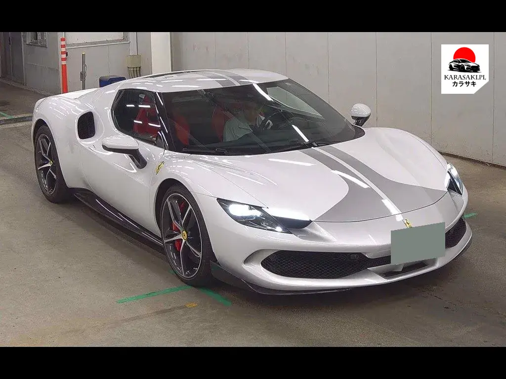 Ferrari 296GTB 2023 from a Japanese auction
