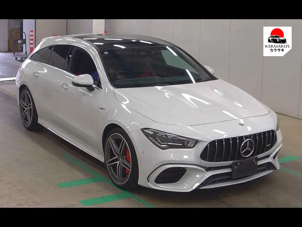 Mercedes AMG Cla-Class Shooting Brake 2021 z aukcji japońskiej