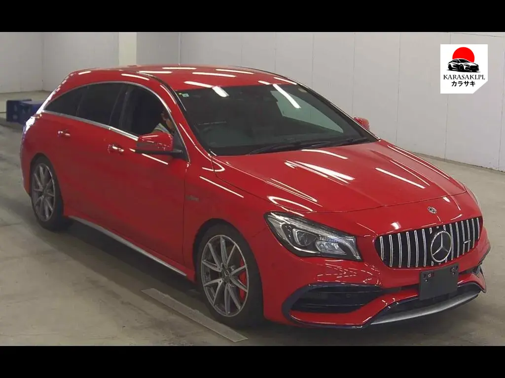 Mercedes AMG Cla-Class Shooting Brake 2019 z aukcji japońskiej