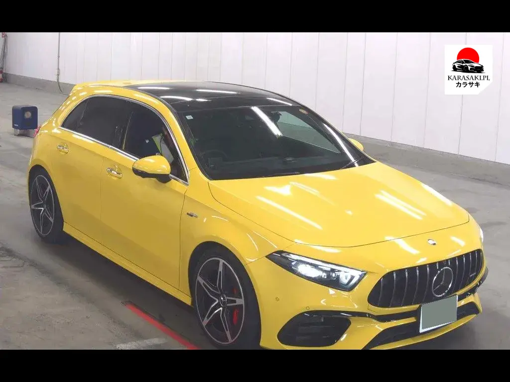 Mercedes AMG A-Class 2023 z aukcji japońskiej