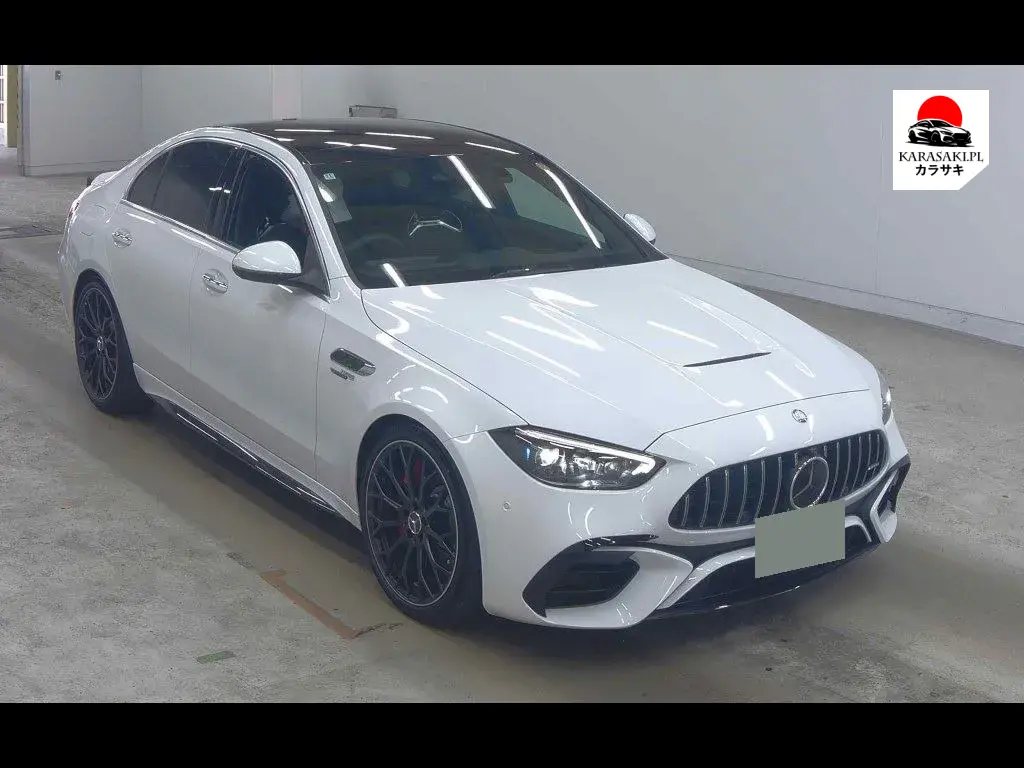 Mercedes AMG C-Class 2024 z aukcji japońskiej