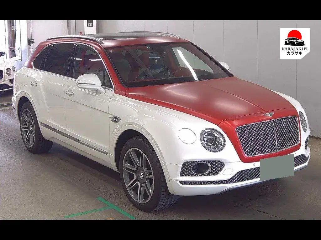 Bentley Bentayga 2019 z aukcji japońskiej