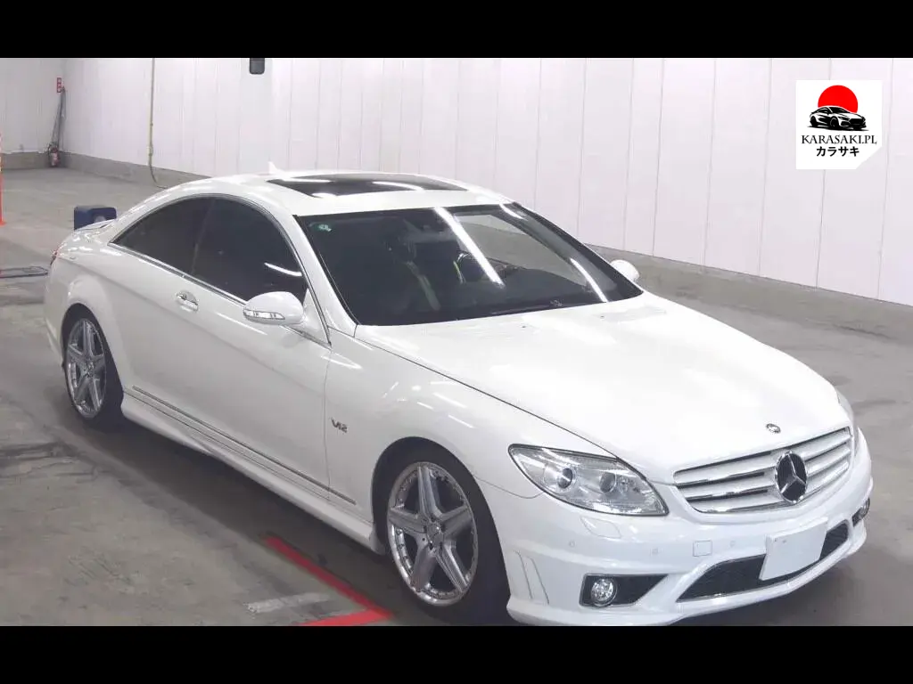 Mercedes Benz CL 2007 z aukcji japońskiej
