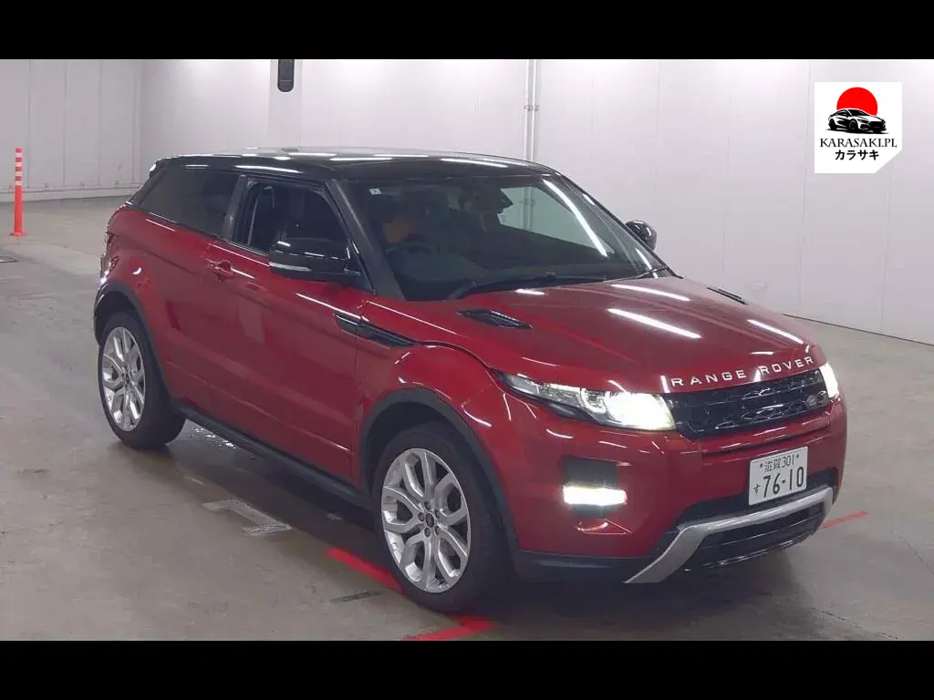 Land Rover Range Rover Evoque Coupe 2014 z aukcji japońskiej