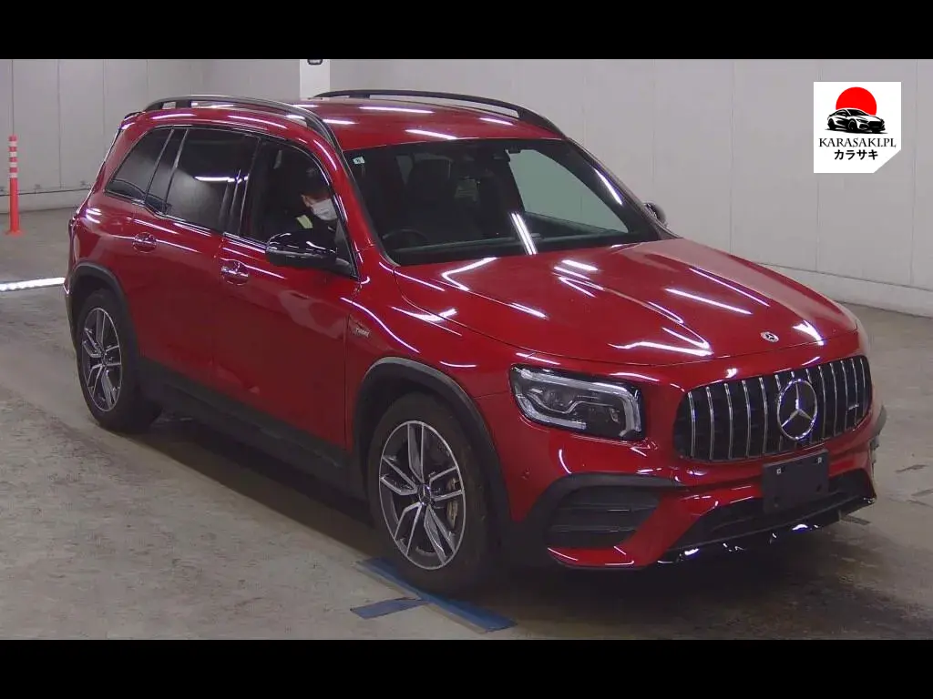 Mercedes AMG GLB 2021 z aukcji japońskiej