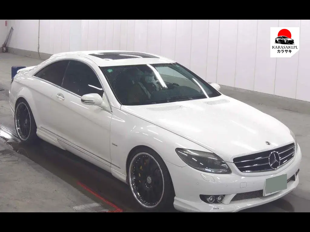 Mercedes Benz CL 2009 z aukcji japońskiej